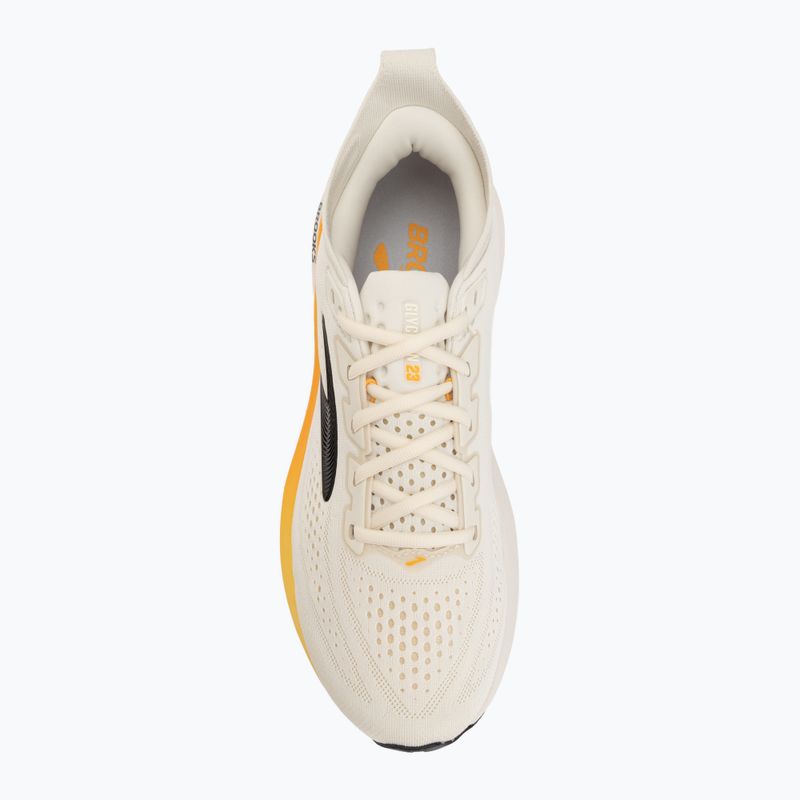 Herren-Laufschuhe Brooks Glycerin 23 arctic wolf/angora/orange 5