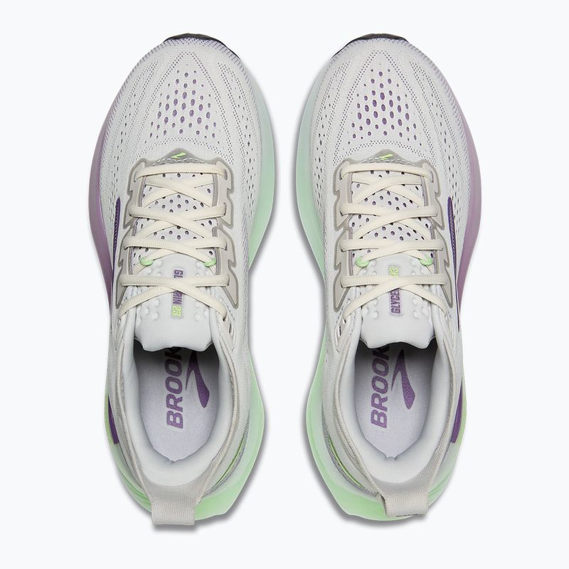 Laufschuhe für Damen Brooks Glycerin 23 antarctica/grape/green gecko 5