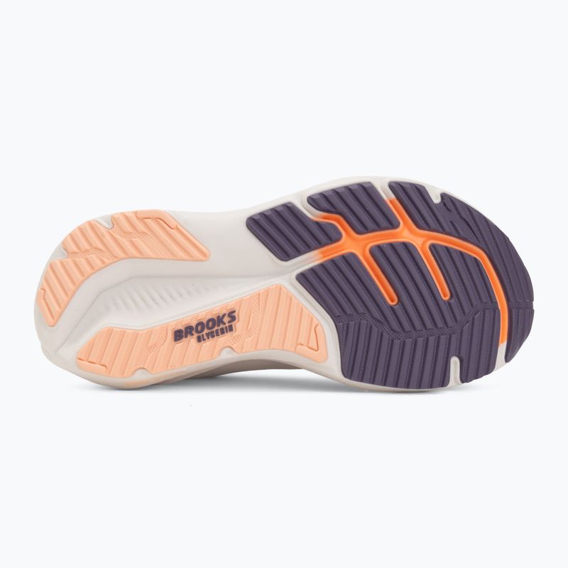 Laufschuhe für Damen Brooks Glycerin 23 white/mulled grape/clear 4
