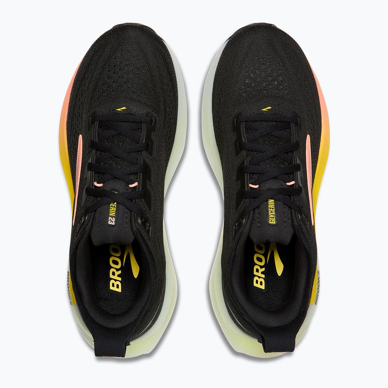 Laufschuhe für Damen Brooks Glycerin 23 black/peach/nightlife 5