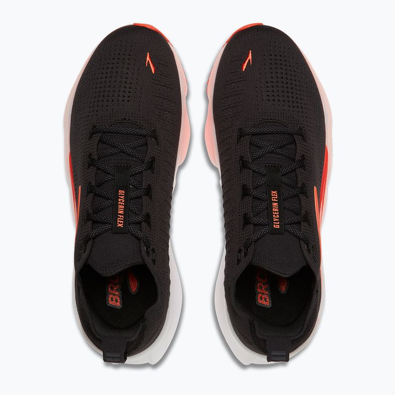 Herren-Laufschuhe Brooks Glycerin Flex black/orange 5