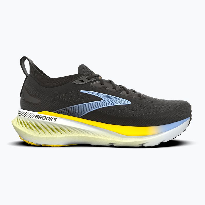 Herren-Laufschuhe Brooks Glycerin GTS 23 black/cyber yellow/nightlife 2
