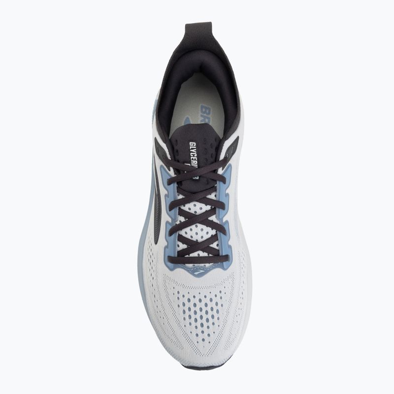 Herren-Laufschuhe Brooks Glycerin GTS 23 white/rain/baltic sea 5