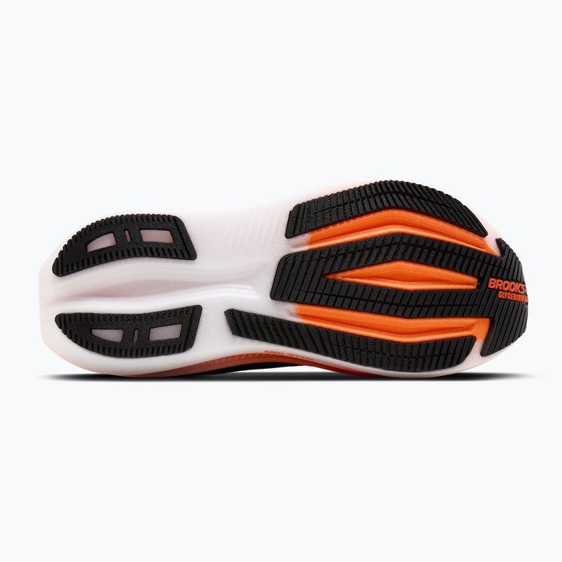 Herren-Laufschuhe Brooks Glycerin Max 2 black/tigerlilly/orange 4