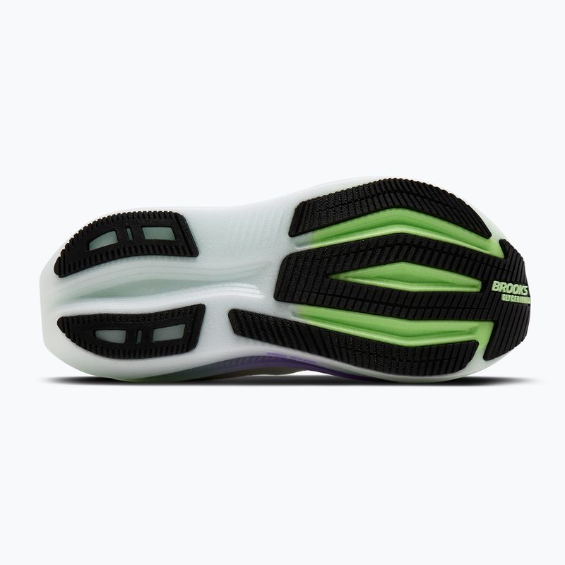 Laufschuhe für Damen Brooks Glycerin Max 2 bluewash/purple hebe/green 4