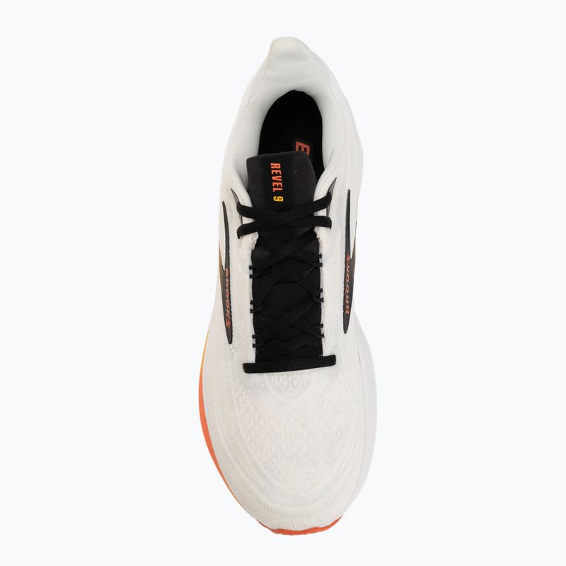 Herren-Laufschuhe Brooks Revel 9 white/orange/black 5