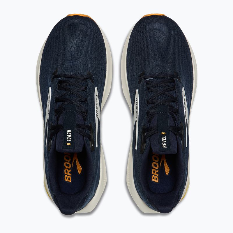 Herren-Laufschuhe Brooks Revel 9 navy/navy/orange 5