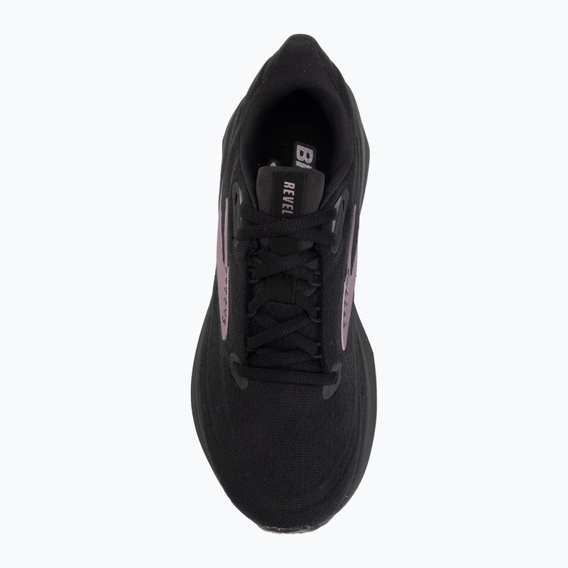 Laufschuhe für Damen Brooks Revel 9 black/black/rose gold 5