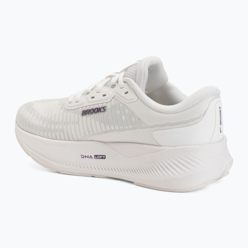 Laufschuhe für Damen Brooks Revel Max brightwhite/mulledgrape/peach 3