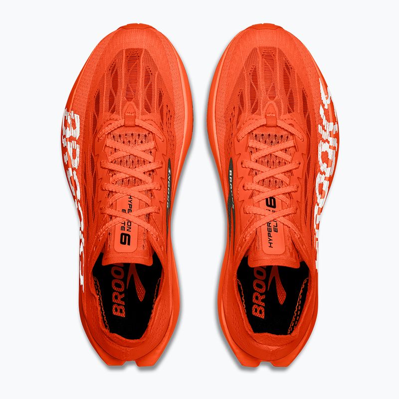 Laufschuhe Brooks Hyperion Elite 6 tigerlily/red/white 5