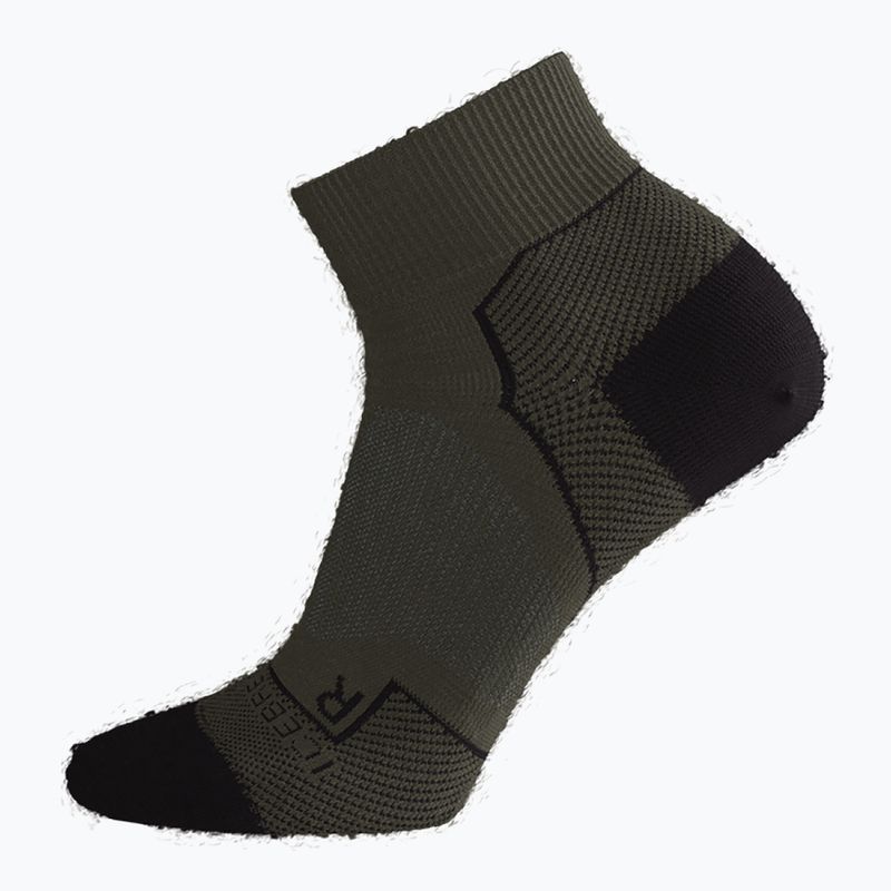 Icebreaker Herren-Trekkingsocken Hike+ Light Mini loden/blk/gritsone hthr 2