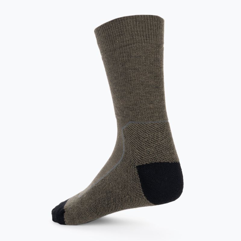 Icebreaker Herren Trekkingsocken Hike+ Medium Crew loden/blk/gritstone hthr 4