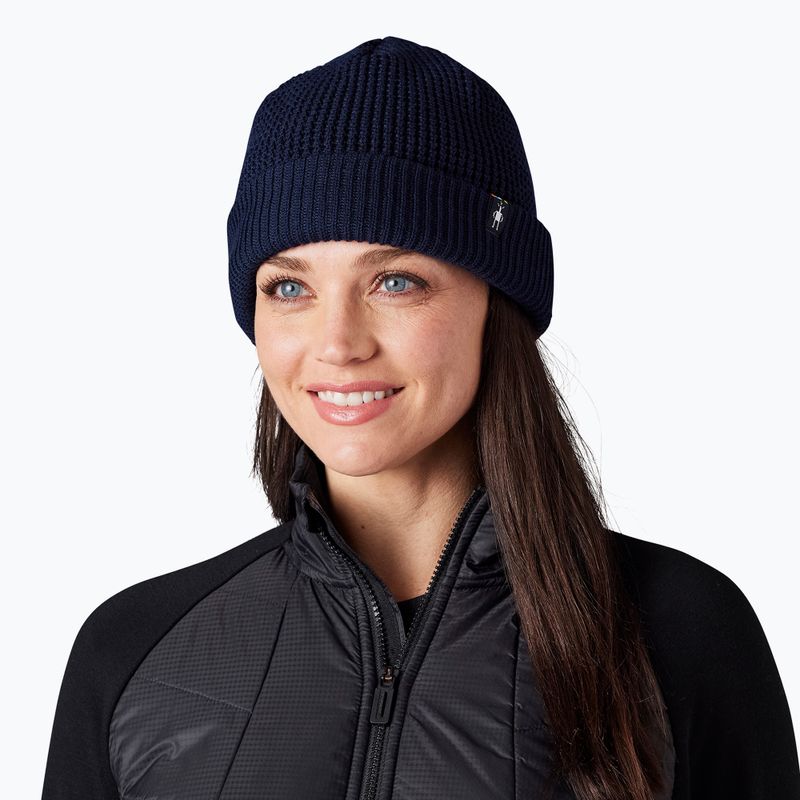 Smartwool Creek Run Mütze dunkelblau 2