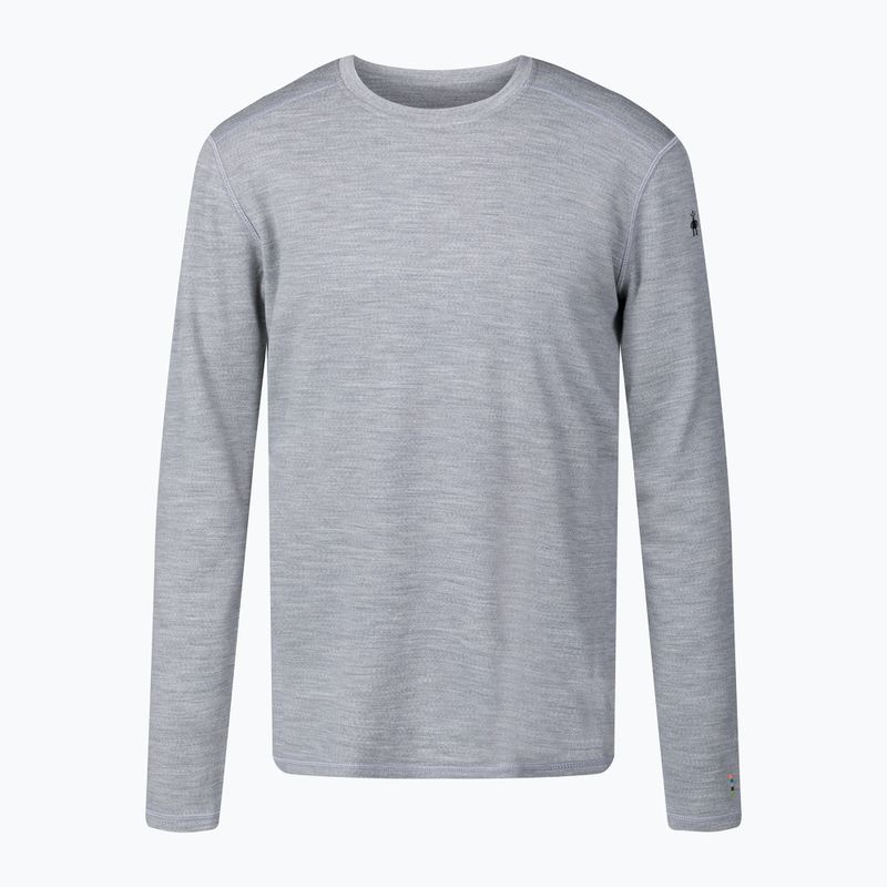 Herren Thermoaktiv-Longsleeve Smartwool Merino 250 Baselayer Crew Boxed light gray heather