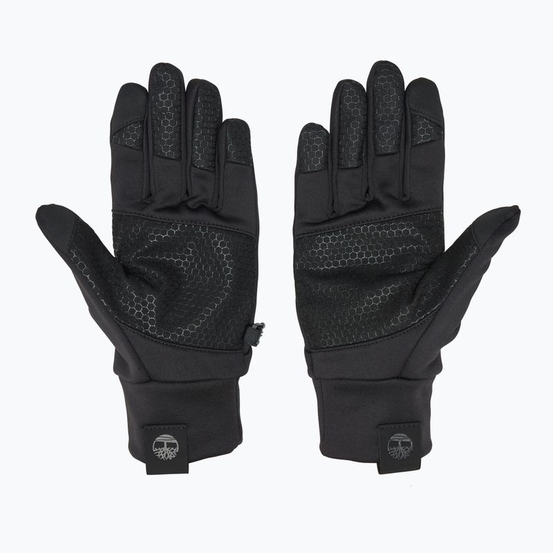 Handschuhe Herren Timberland Stretch Colorblock Softshell Fleece black 2