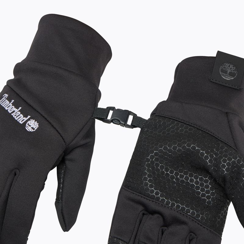 Handschuhe Herren Timberland Stretch Colorblock Softshell Fleece black 6