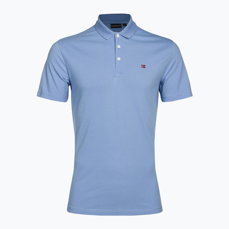 Herren Napapijri Ealis blau Blume Poloshirt 5