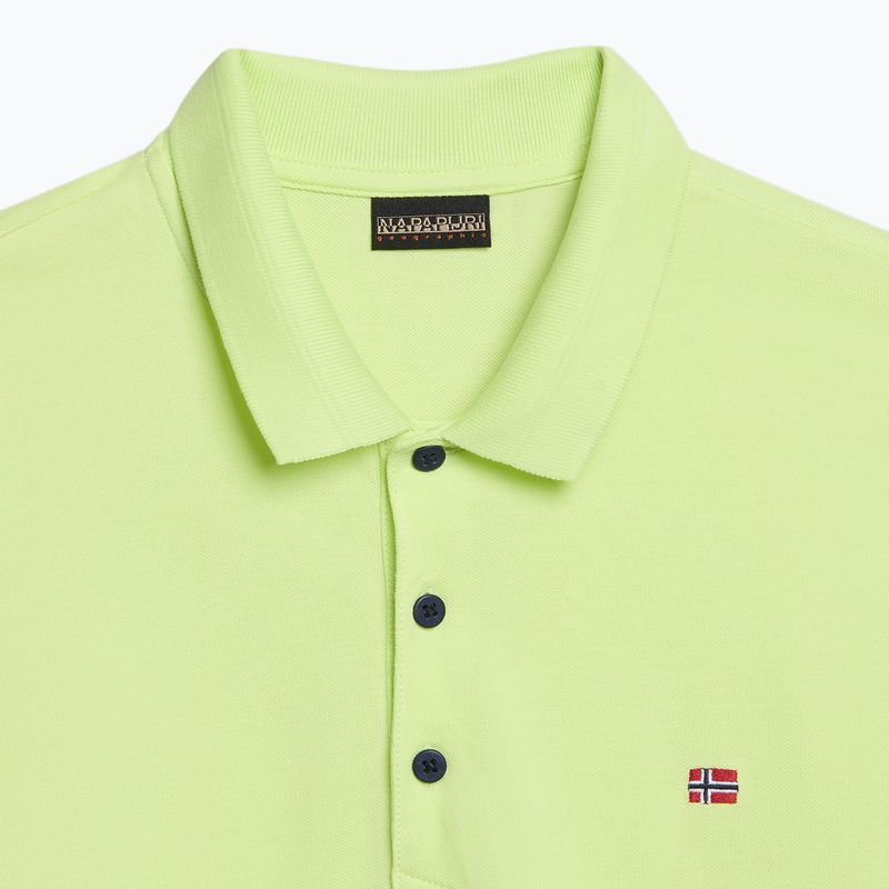 Herren Napapijri Ealis gelb sonnig Poloshirt 7