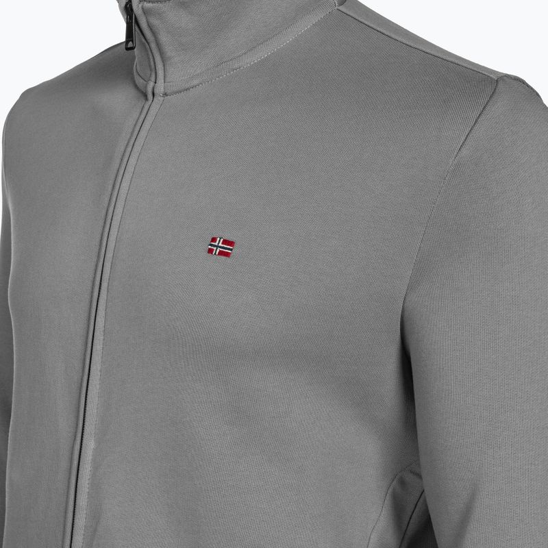 Herren Napapijri Balis Fz Sum Sweatshirt grau Eule 7