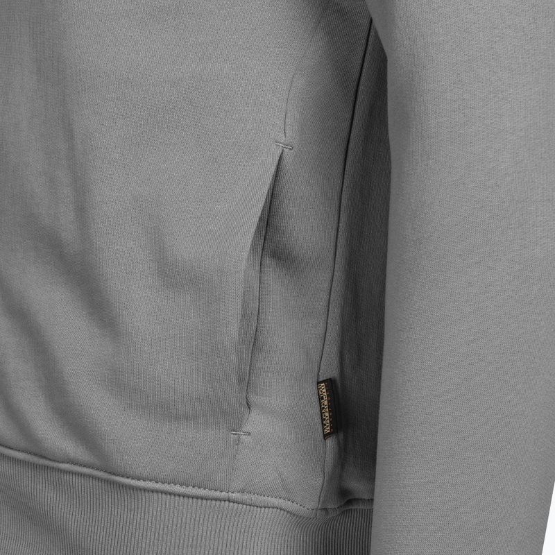 Herren Napapijri Balis Fz Sum Sweatshirt grau Eule 8