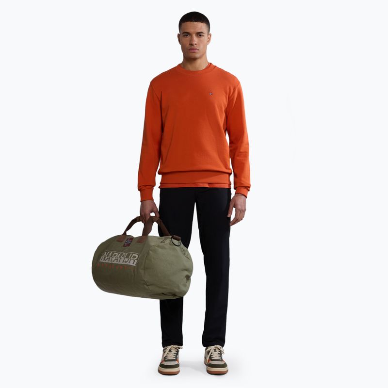 Herren Napapijri Balis Crew Sum 2 orange verbrannt Sweatshirt 4