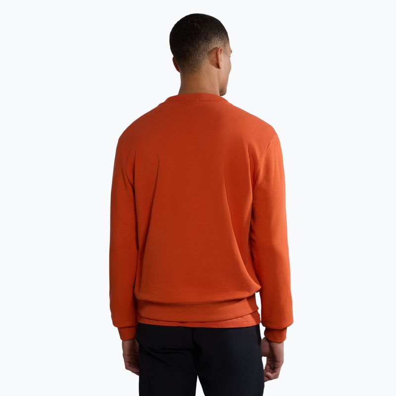 Herren Napapijri Balis Crew Sum 2 orange verbrannt Sweatshirt 5