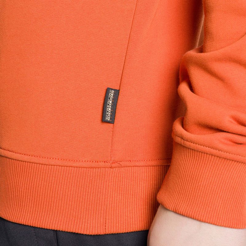 Herren Napapijri Balis Crew Sum 2 orange verbrannt Sweatshirt 7