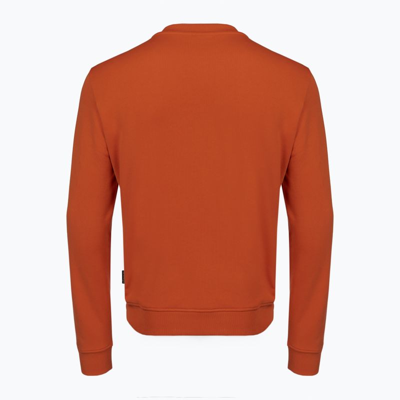 Herren Napapijri Balis Crew Sum 2 orange verbrannt Sweatshirt 10