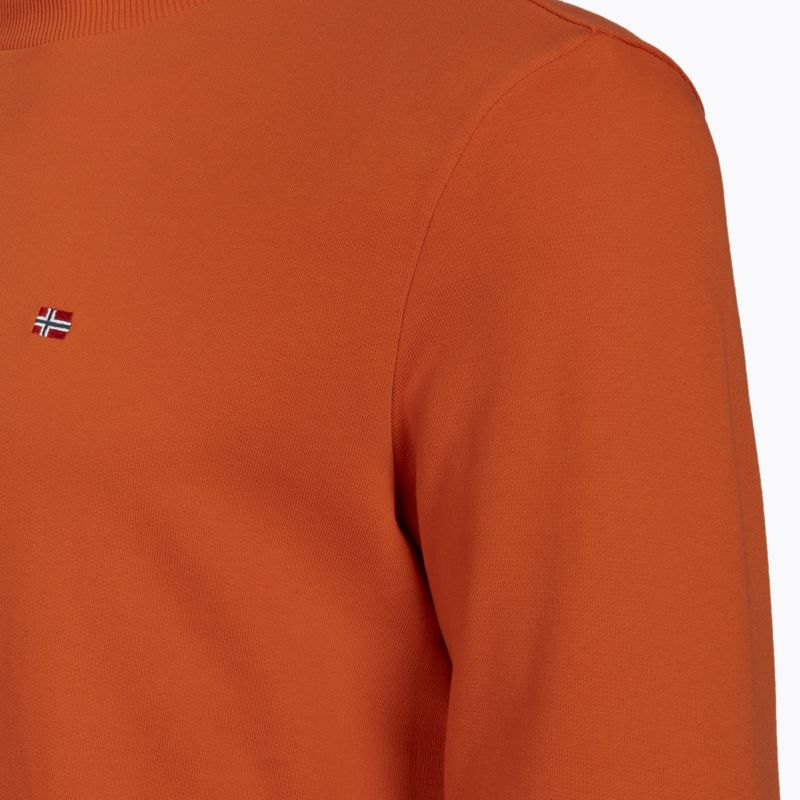 Herren Napapijri Balis Crew Sum 2 orange verbrannt Sweatshirt 11