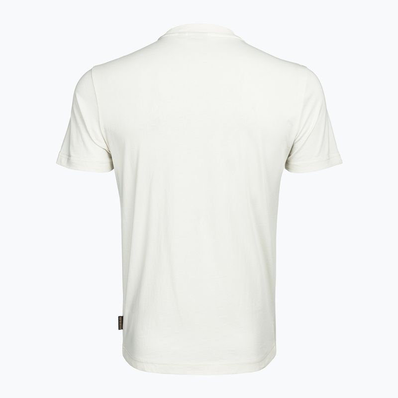 Herren Napapijri S-Iaato weißes Flüster-T-Shirt