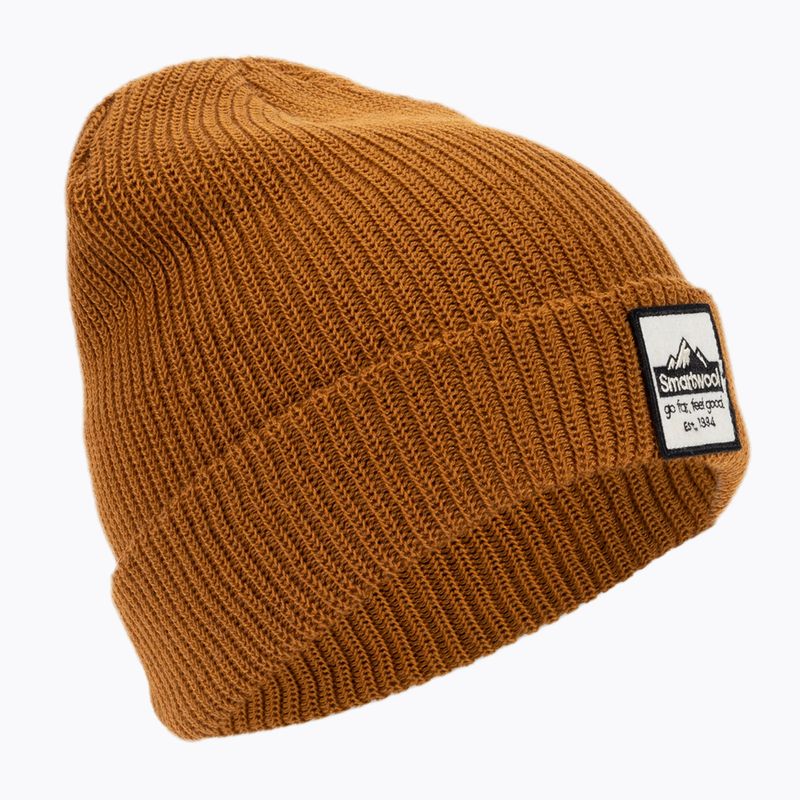 Wintermütze Smartwool Patch braun 11493-G36
