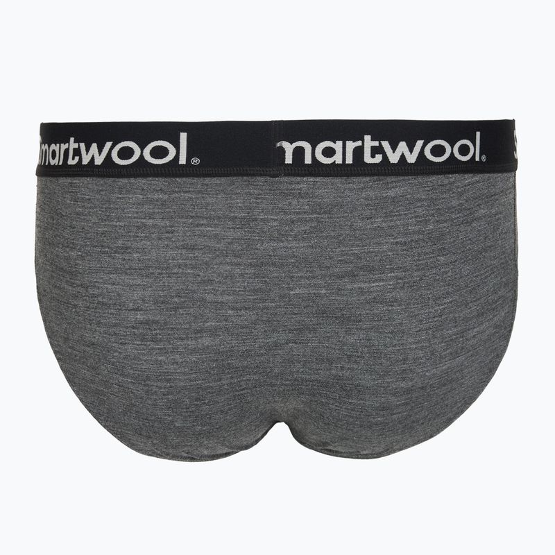 Herren Funktionsunterhose Smartwool Active Brief medium gray heather 2