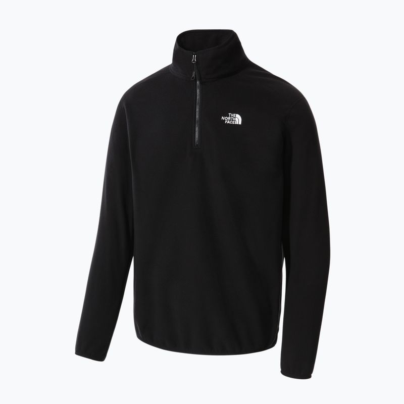 Herren Fleece-Sweatshirt The North Face 1 Glacier 1/4 Zip schwarz