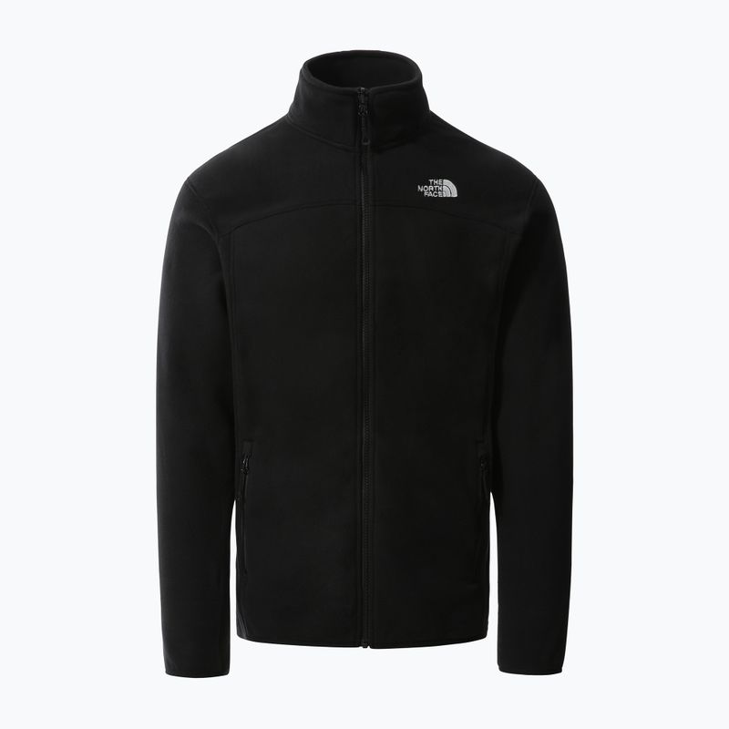 Herren Fleece-Sweatshirt The North Face 1 Glacier Full Zip schwarz NFA5IHQJK31