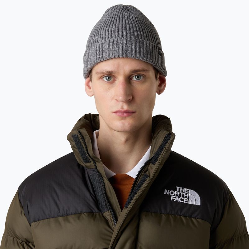 The North Face Fisherman Wintermütze mittel grau heather 3