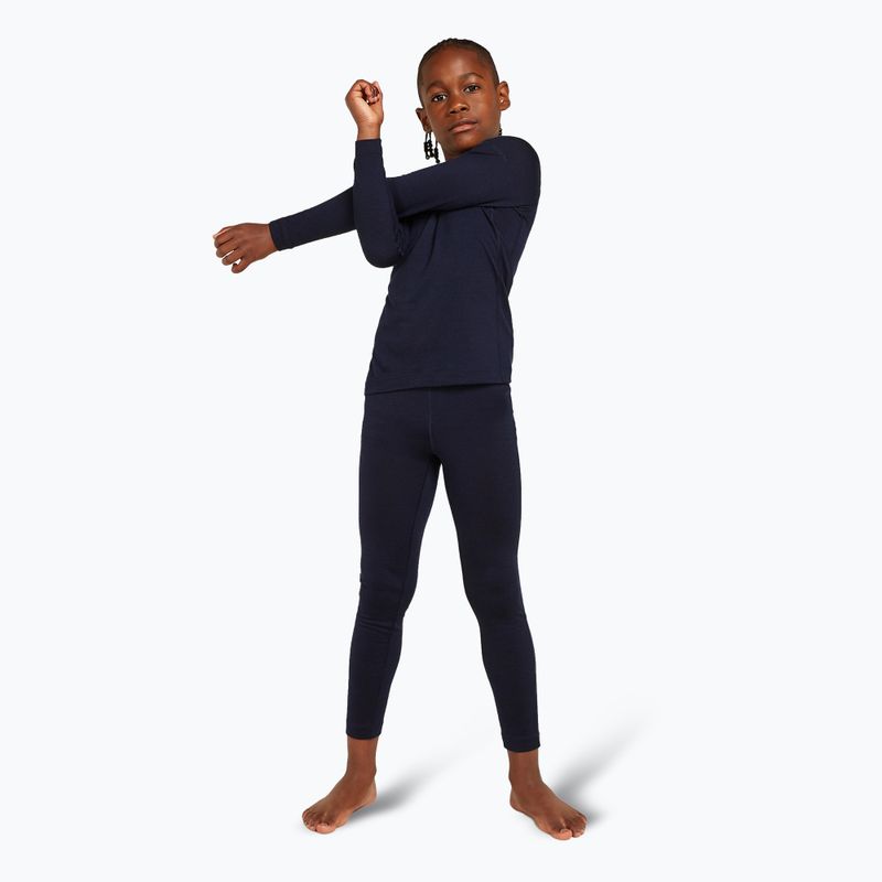 Kinder Thermoaktivshirt icebreaker 200 Oasis Crewe midnight navy 2