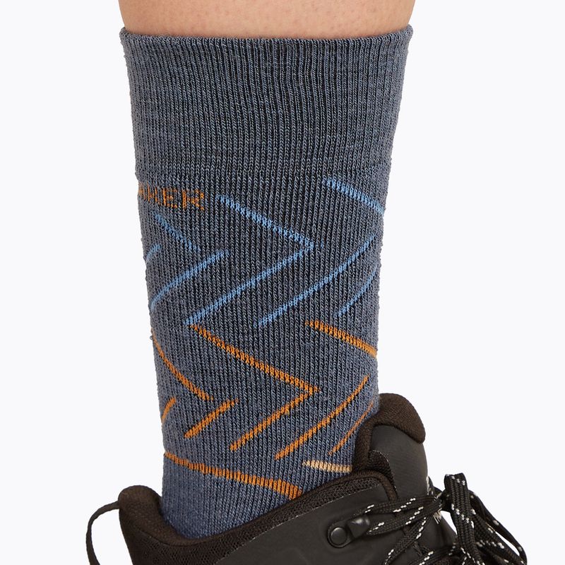 Icebreaker Damen-Trekkingsocken Hike+ Medium Crew Sunrise dawn/ray
