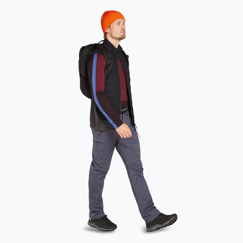 Herren Thermoaktivshirt icebreaker Merino 200 Sonebula LS Crewe bittersweet/port 7