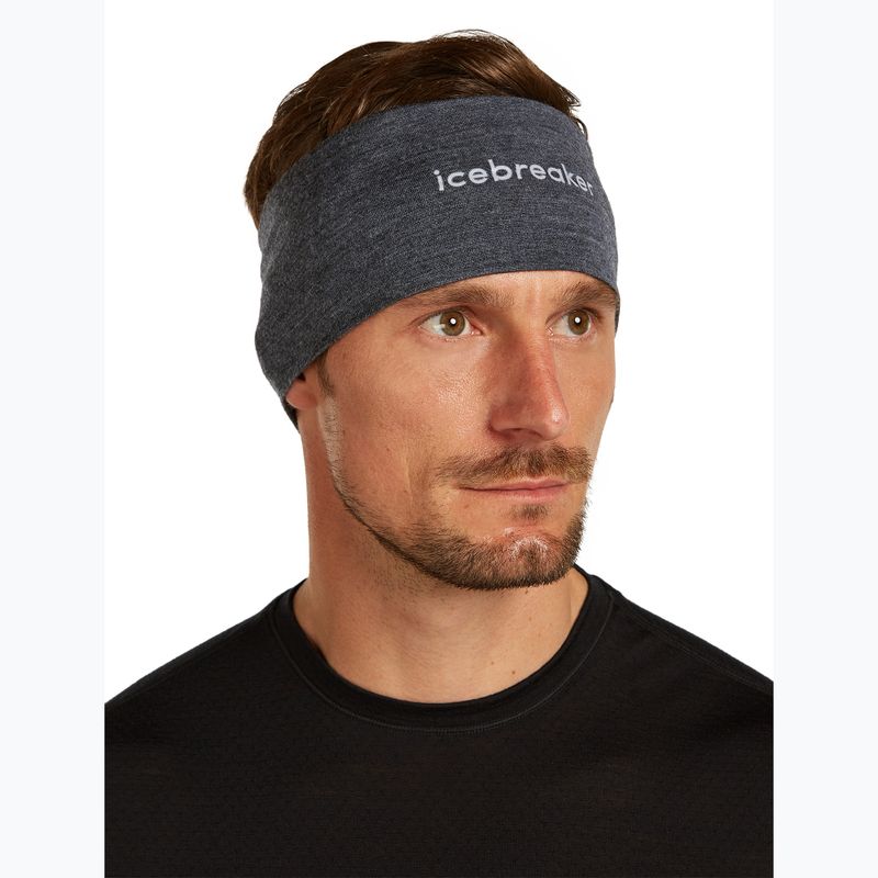 Stirnband Icebreaker Merino 200 Oasis Headband jet heather 4