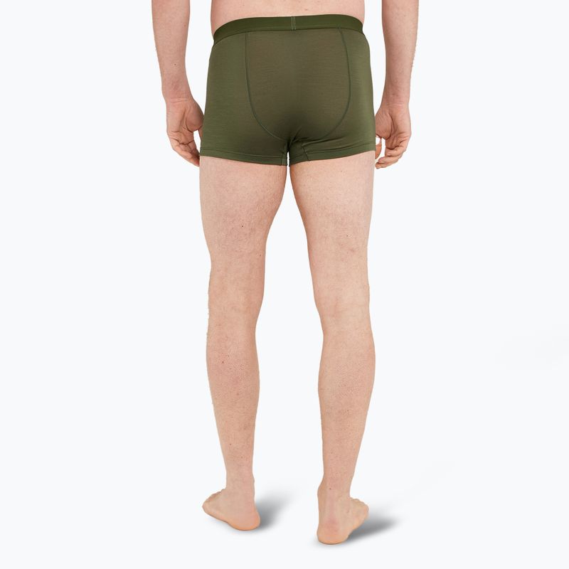 Thermo-Boxershorts für Männer icebreaker Merino 125 Cool-Lite Anatomica Trunks loden 4