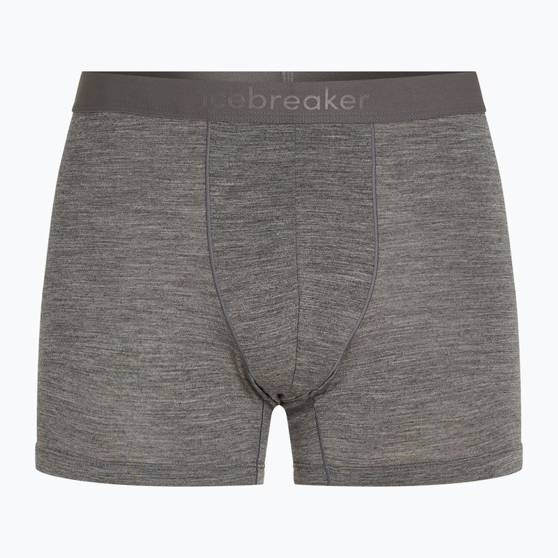 Thermo-Boxershorts für Männer icebreaker Merino 125 Cool-Lite Anatomica gritstone heather