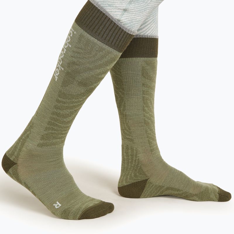 Herren Icebreaker Merino Ski+ Ultralight OTC port/blaze Skisocken 2