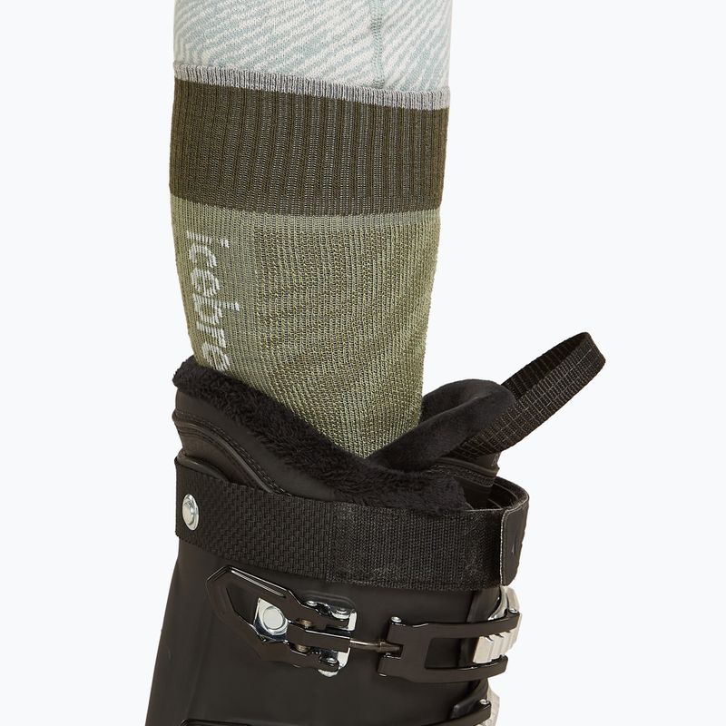 Herren Icebreaker Merino Ski+ Ultralight OTC port/blaze Skisocken
