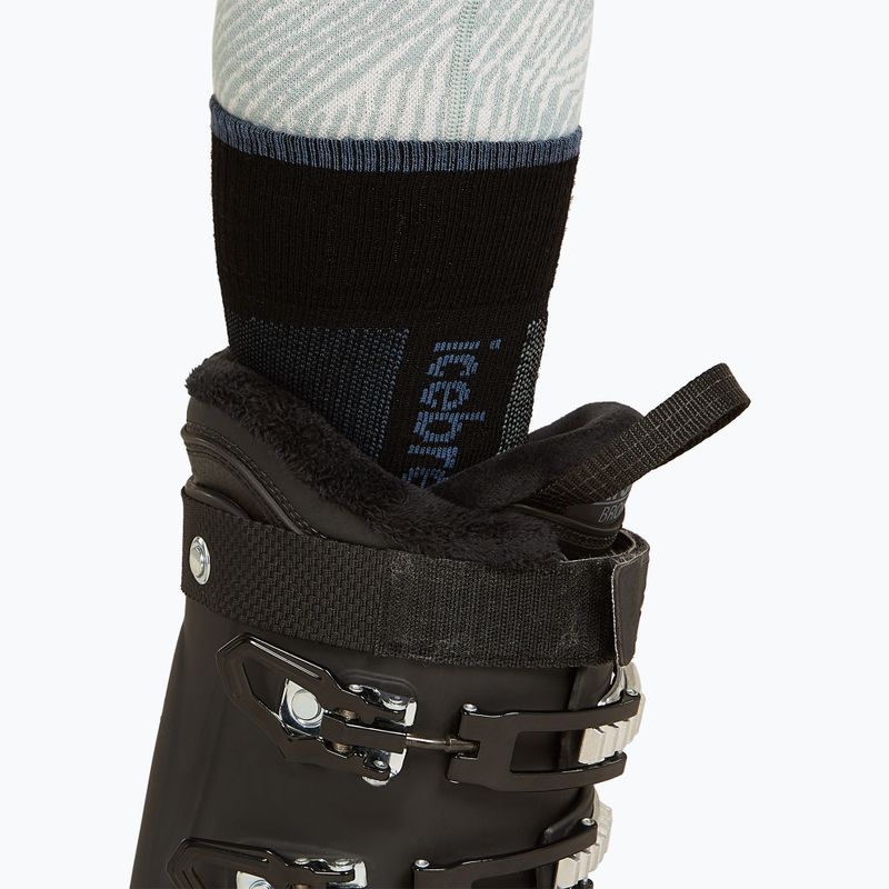 Skisocken Damen Icebreaker Merino Ski+ Light OTC black/dawn/graphite 4