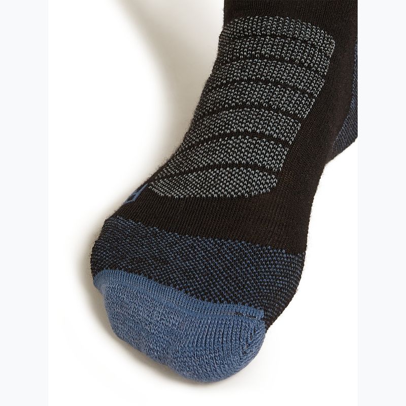 Damenskisocken icebreaker Merino Ski+ Ultralight OTC black/dawn/graphite 3