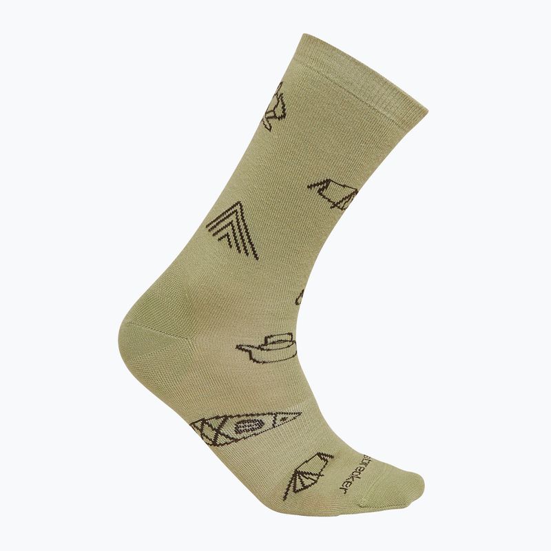Icebreaker Merino Ultralight Crew Camp Ess lichen/bittersweet Trekkingsocken für Herren