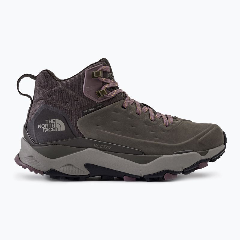 Damen-Trekkingstiefel The North Face Vectiv Exploris Mid Futurelight Lthr braun NF0A5G3AMD01 2