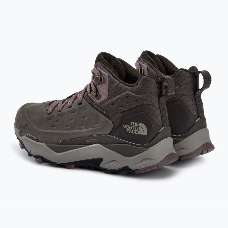 Damen-Trekkingstiefel The North Face Vectiv Exploris Mid Futurelight Lthr braun NF0A5G3AMD01 3