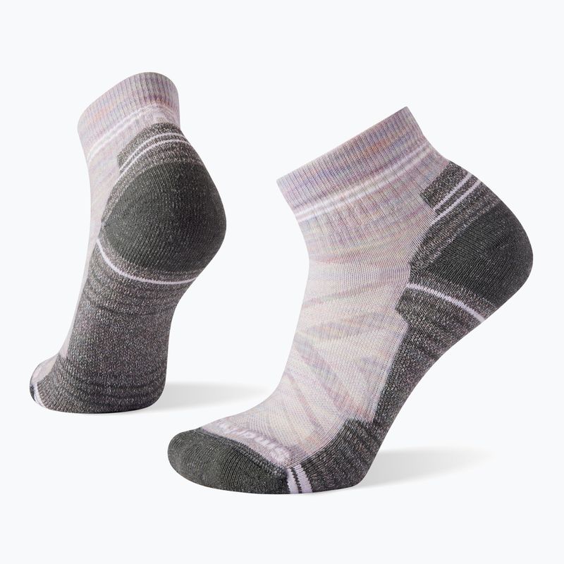 Damen Trekkingsocken Smartwool Hike Light Cushion Ankle lila eclipse
