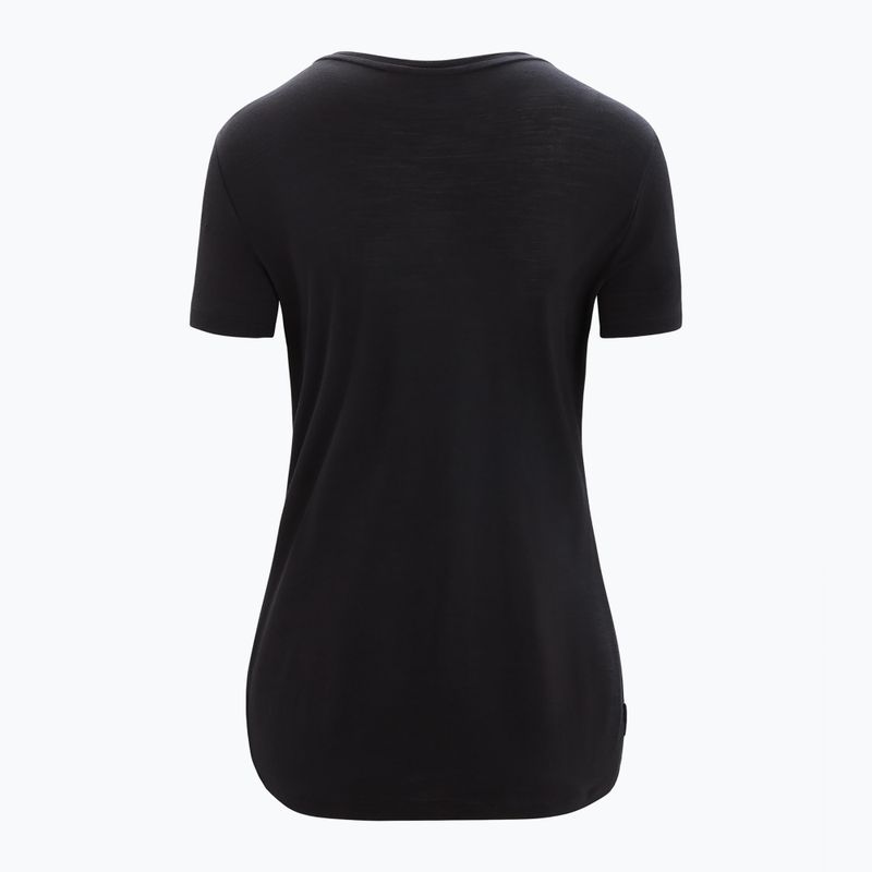 Icebreaker Damen Thermo-T-Shirt Sphere II schwarz IB0A56D30011 7